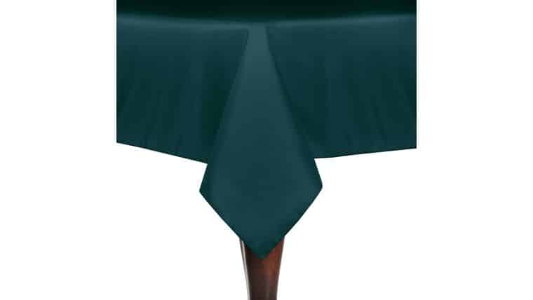 Polyester | Teal | 60″ x 60″ Square Tablecloth Rental | Rental