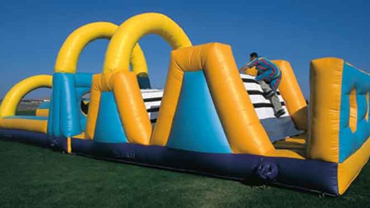 Sticky Olympics Inflatable Obstacle Challenge Game | Rental Sticky Olympics Inflatable Obstacle Challenge Game | Rental