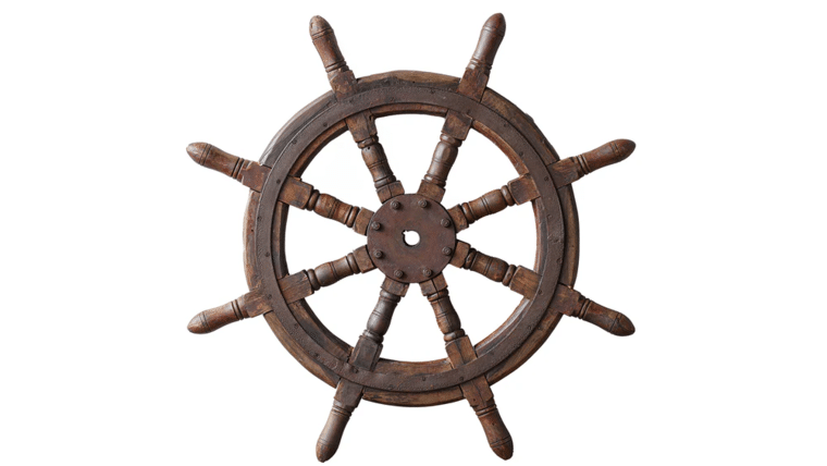 Vintage Ships Wheel Rental, Large | Rental Vintage Ships Wheel Rental, Large | Rental