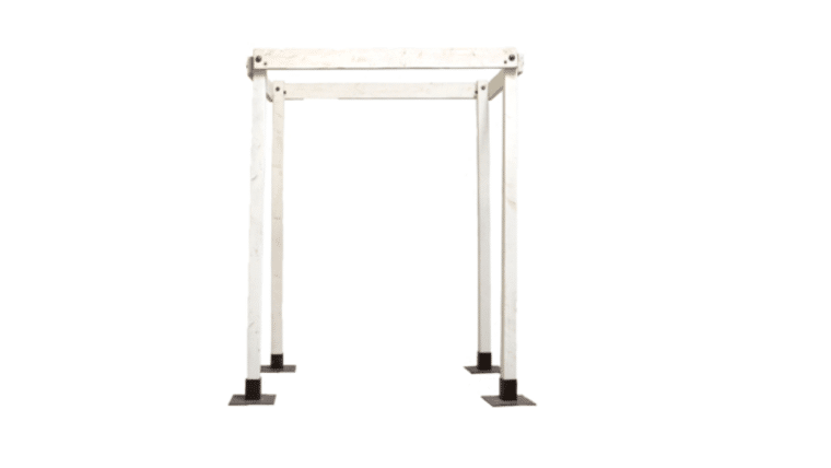 Vintage White 4- Legged Classic Arch | Rental Vintage White 4- Legged Classic Arch | Rental
