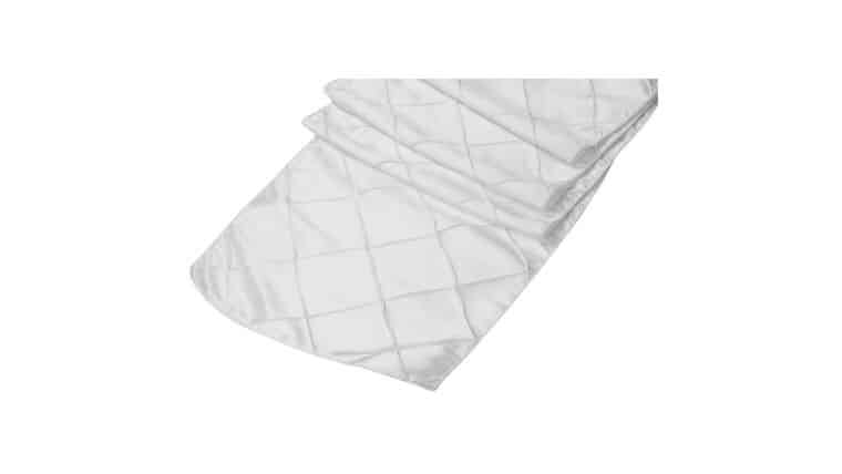 Pintuck Table Runner – White | Rental Pintuck Table Runner – White | Rental