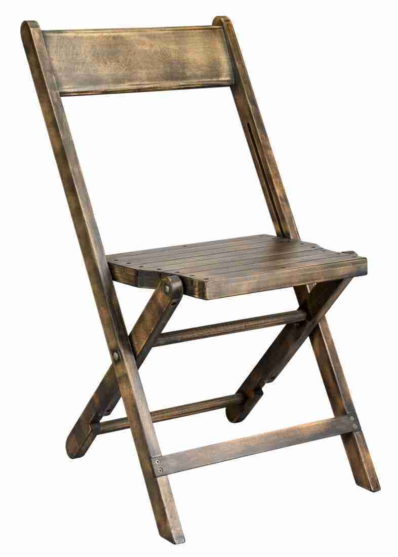 Rustic ToughWood™ Folding Chair 1942 Style Slatted (Per Chair Price Shown – Sold only in Quantities of 4) | Rental Rustic ToughWood™ Folding Chair 1942 Style Slatted (Per Chair Price Shown – Sold only in Quantities of 4) | Rental