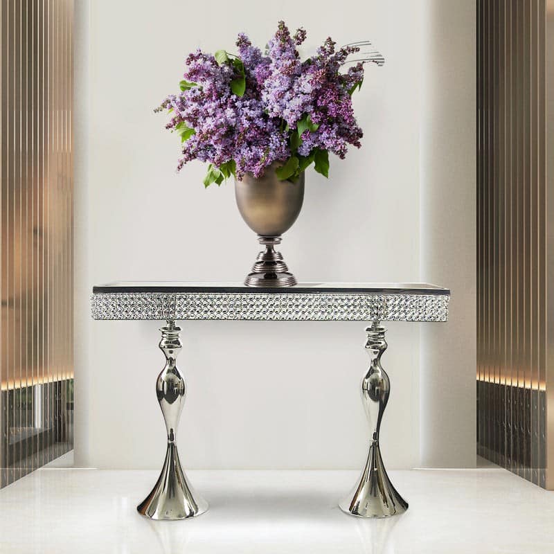 Crystal Console Table | Rental
