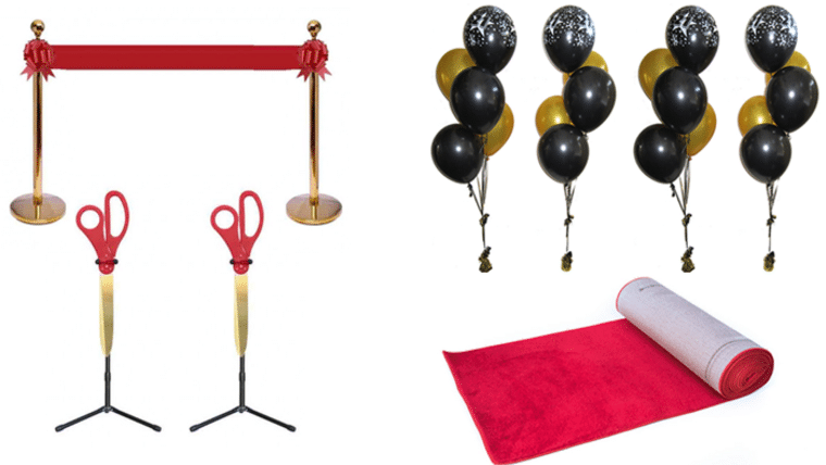 Grand Opening Ribbon Package – 15′ ft | Rental Grand Opening Ribbon Package – 15′ ft | Rental