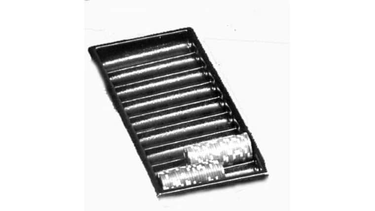 Part – 10 Row Black Plastic Chip Tray | Rental Part – 10 Row Black Plastic Chip Tray | Rental