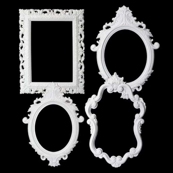 Decostar™ Plastic Frame – Set of 4 – White | Rental Decostar™ Plastic Frame – Set of 4 – White | Rental