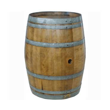 French Oak Wood Barrel w/2″ Hole In Top & Bottom | Rental French Oak Wood Barrel w/2″ Hole In Top & Bottom | Rental