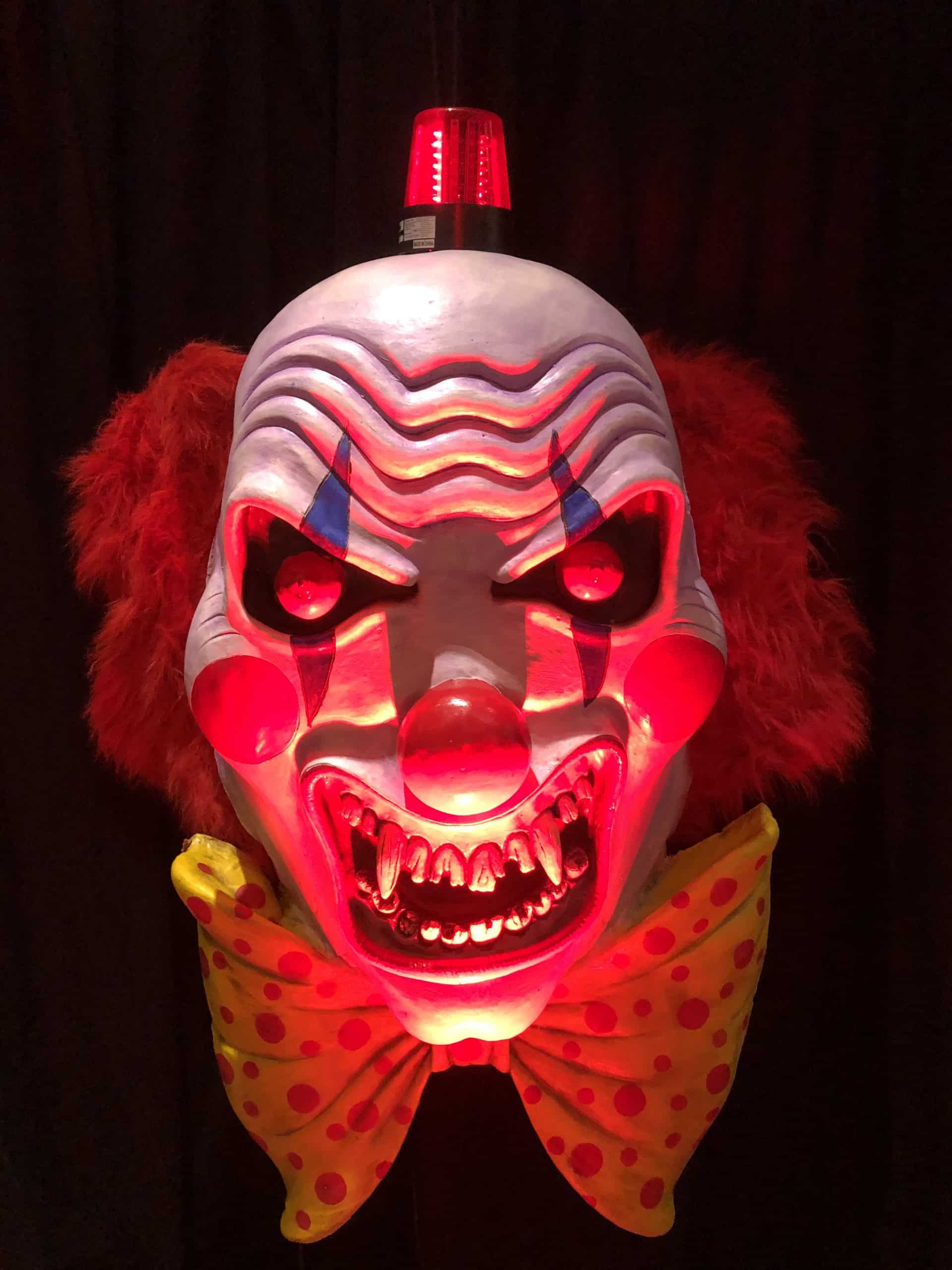 Giant Hanging Circus Head Clown Prop | Rental Giant Hanging Circus Head Clown Prop | Rental