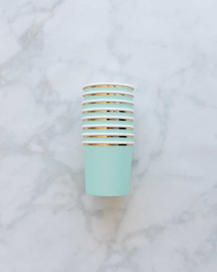 Meri Meri Mint Cups – pack of 8 | Rental