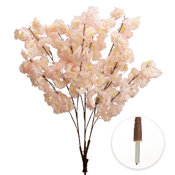 Artificial Hydrangea Bloom Branch — Blush / Light Pink | Interchangeable Branch for ModTree™ Collection Trees | Rental