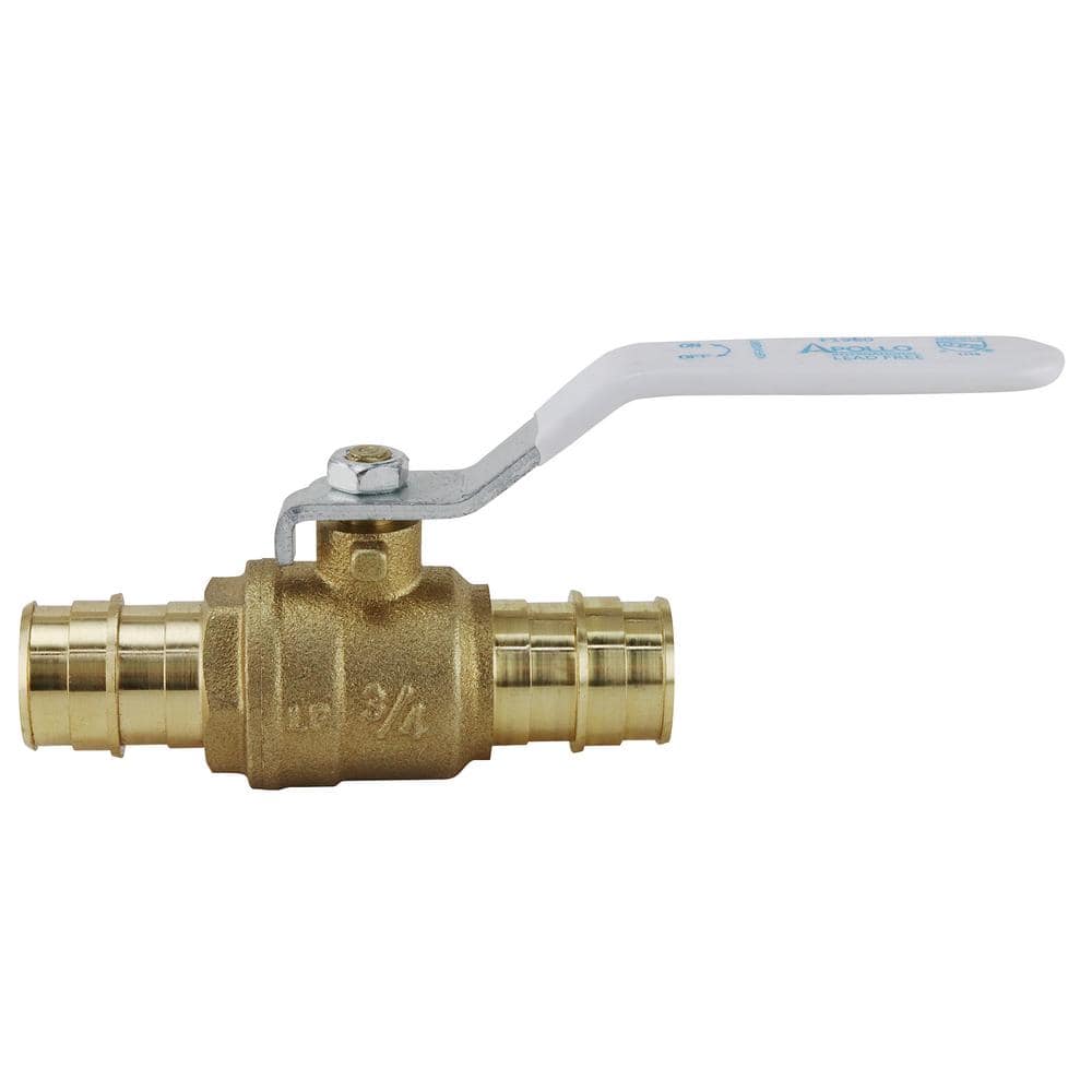 Apollo — 3/4 in. Brass PEX-A Expansion Barb Ball Valve | Rental Apollo — 3/4 in. Brass PEX-A Expansion Barb Ball Valve | Rental