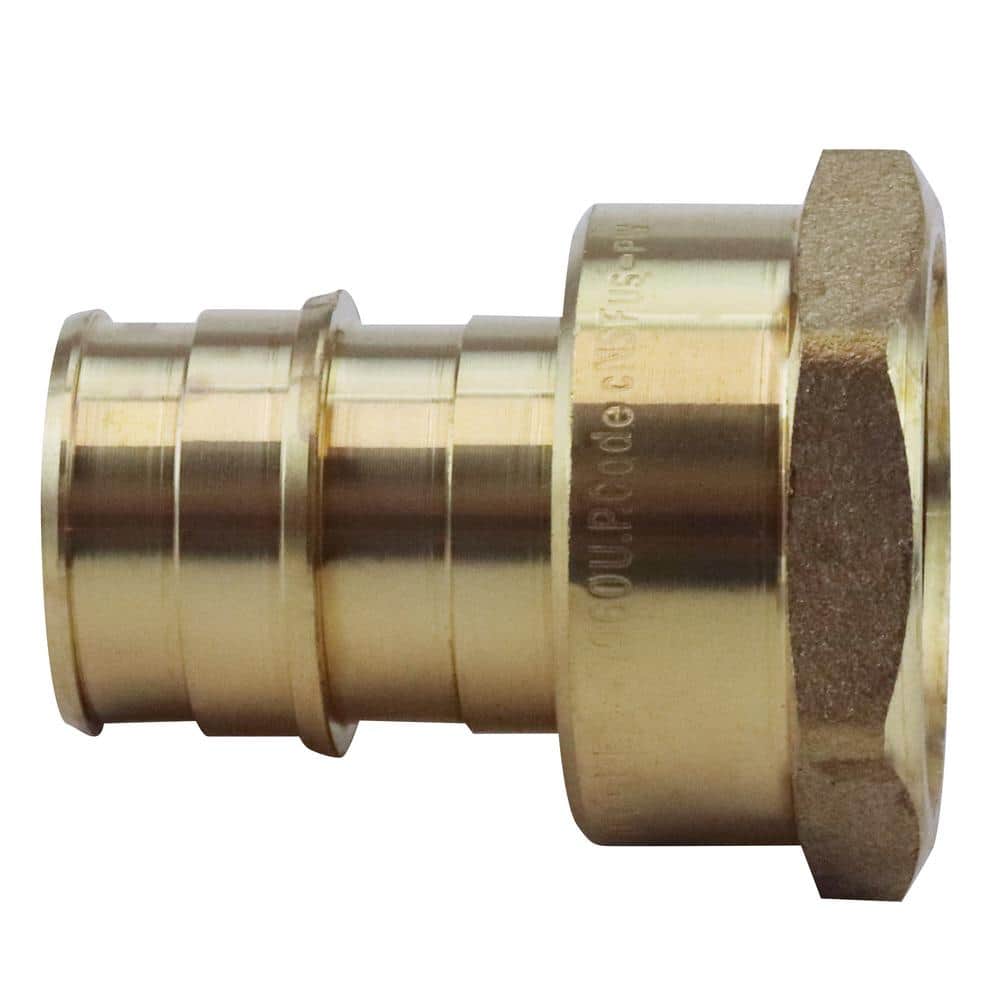 Apollo — 3/4 in. Brass PEX-A Barb x 3/4 in. FNPT Female Adapter | Rental Apollo — 3/4 in. Brass PEX-A Barb x 3/4 in. FNPT Female Adapter | Rental