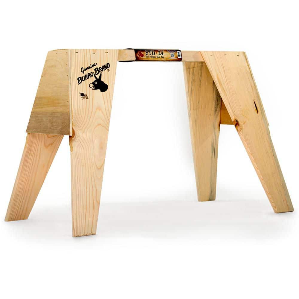 Burro Brand — 24 in. Contractor Sawhorse | Rental Burro Brand — 24 in. Contractor Sawhorse | Rental