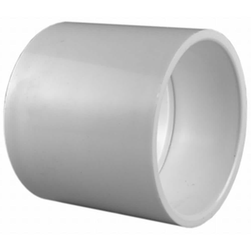 Charlotte Pipe — 3/4 in. PVC Schedule 40 S x S Coupling | Rental Charlotte Pipe — 3/4 in. PVC Schedule 40 S x S Coupling | Rental