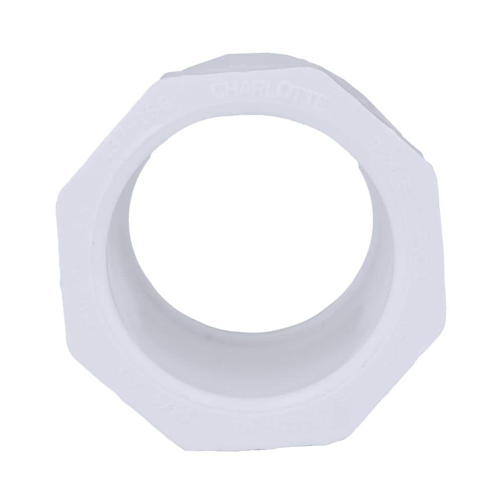 Charlotte Pipe — 1-1/4 in. x 1 in. PVC Schedule 40 Reducer Bushing Fitting | Rental Charlotte Pipe — 1-1/4 in. x 1 in. PVC Schedule 40 Reducer Bushing Fitting | Rental