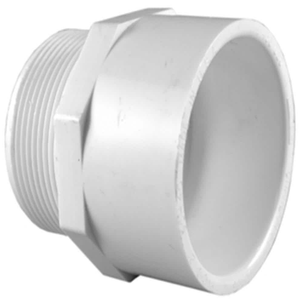 Charlotte Pipe — 1 in. x 1 in. Schedule 40 Male Pipe Thread x Male Adapter | Rental Charlotte Pipe — 1 in. x 1 in. Schedule 40 Male Pipe Thread x Male Adapter | Rental