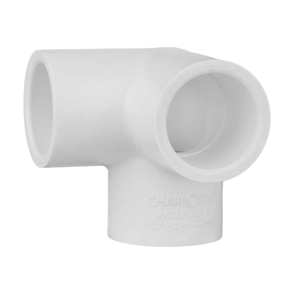 Charlotte Pipe — 3/4 in. x 3/4 in. 90 Degree PVC Socket x Socket Elbow Fitting | Rental Charlotte Pipe — 3/4 in. x 3/4 in. 90 Degree PVC Socket x Socket Elbow Fitting | Rental