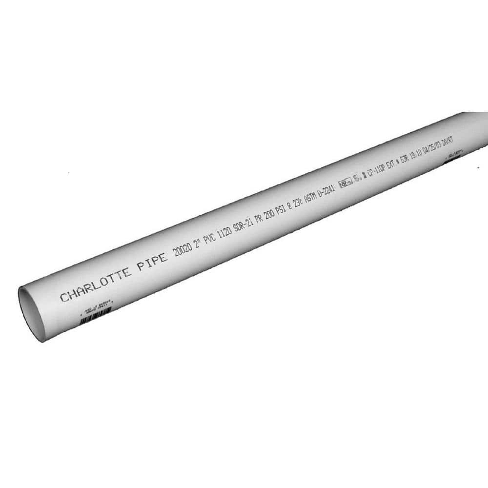 Charlotte Pipe — 1 in. x 10 ft. Plastic Plain End Pipe | Rental Charlotte Pipe — 1 in. x 10 ft. Plastic Plain End Pipe | Rental