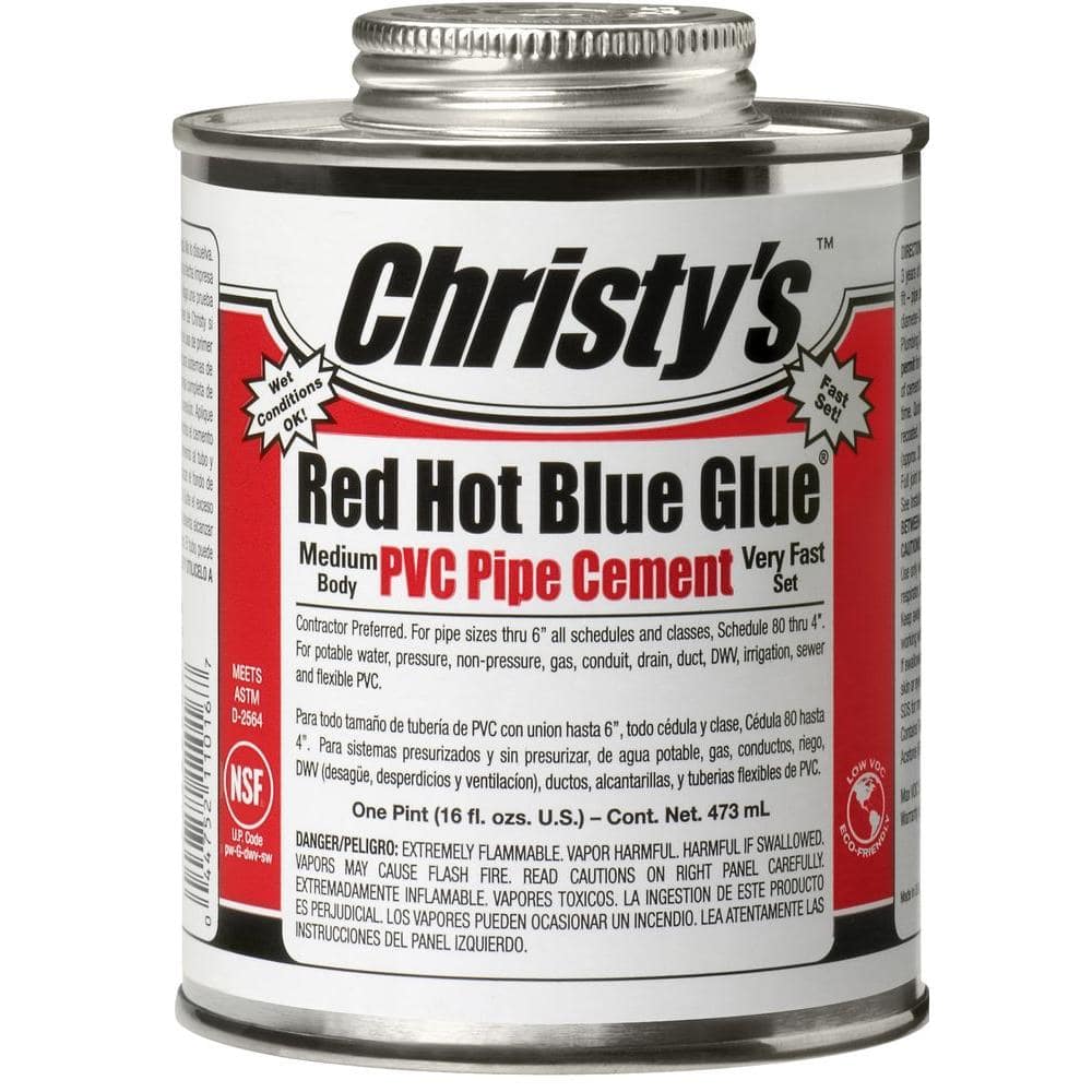 Christy’s — 16 oz. PVC Pipe Cement | Rental Christy’s — 16 oz. PVC Pipe Cement | Rental