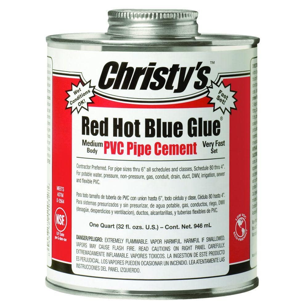 Christy’s — 32 oz. PVC Pipe Cement | Rental Christy’s — 32 oz. PVC Pipe Cement | Rental