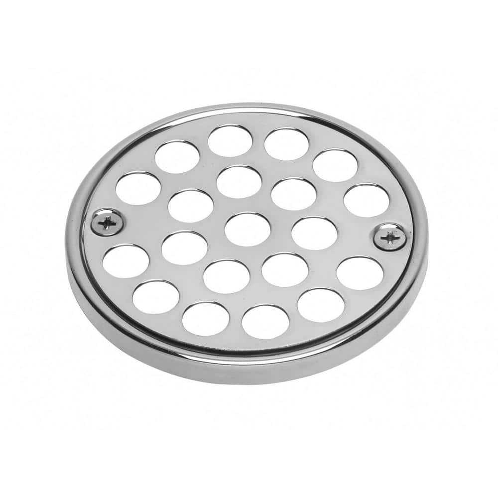 Oatey — 3-1/4 in. Round Screw-In Stainless Steel Shower Drain Cover with Tile Ring | Rental Oatey — 3-1/4 in. Round Screw-In Stainless Steel Shower Drain Cover with Tile Ring | Rental