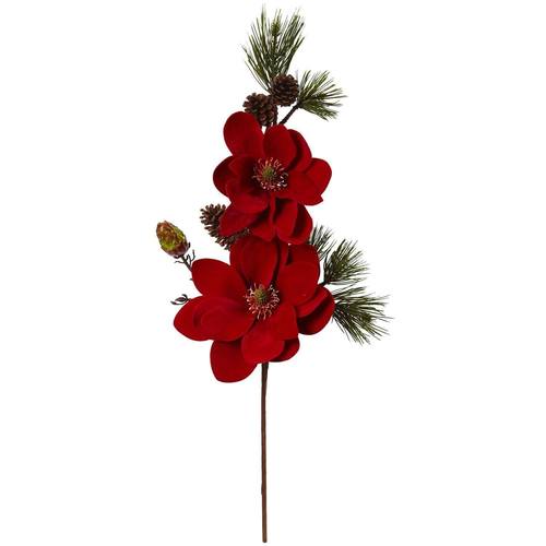 36” Magnolia and Pine Artificial Flower | Rental 36” Magnolia and Pine Artificial Flower | Rental