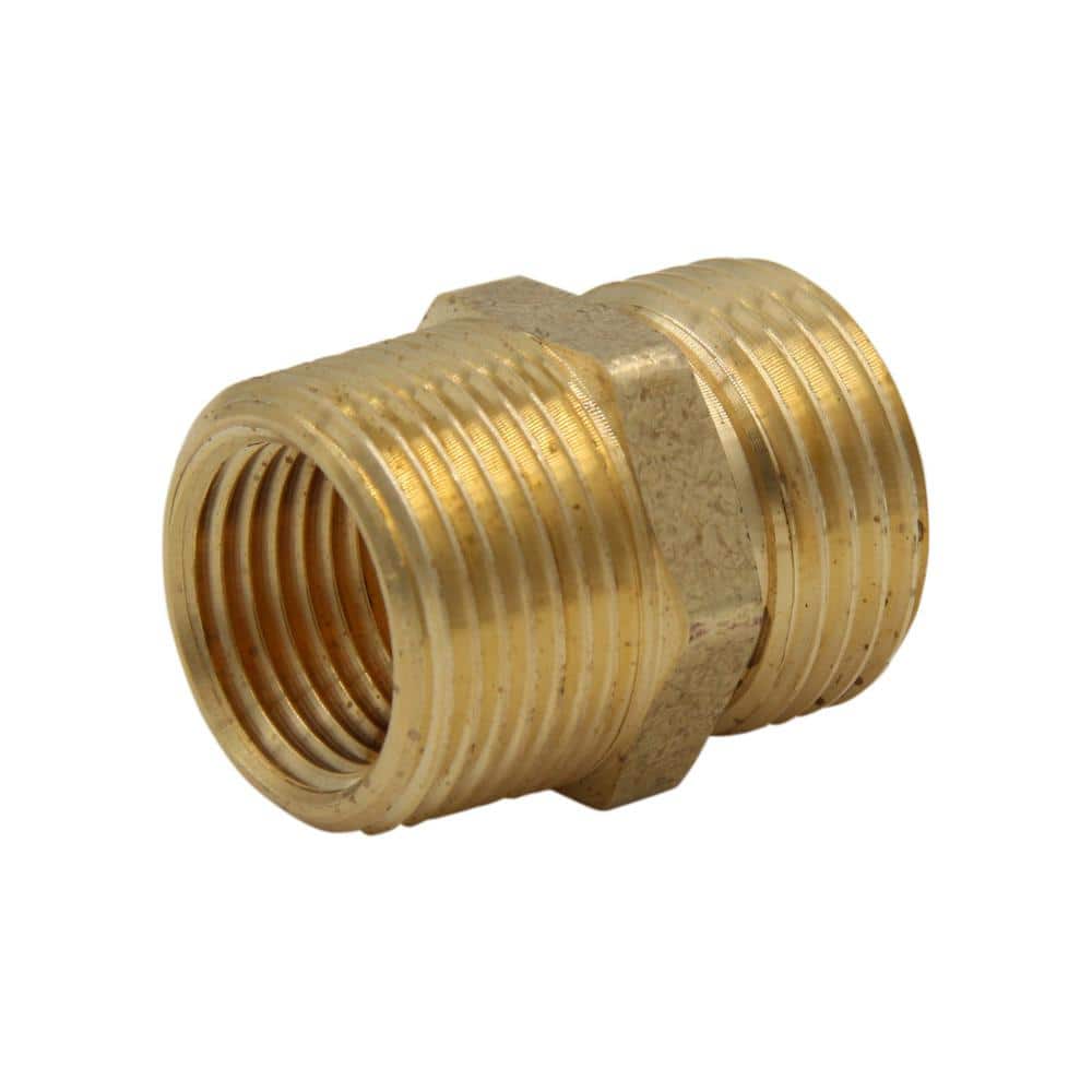 3/4 in. MHT x 3/4 MIP or 1/2 in. FIP Brass Multi Adapter Fitting | Rental 3/4 in. MHT x 3/4 MIP or 1/2 in. FIP Brass Multi Adapter Fitting | Rental