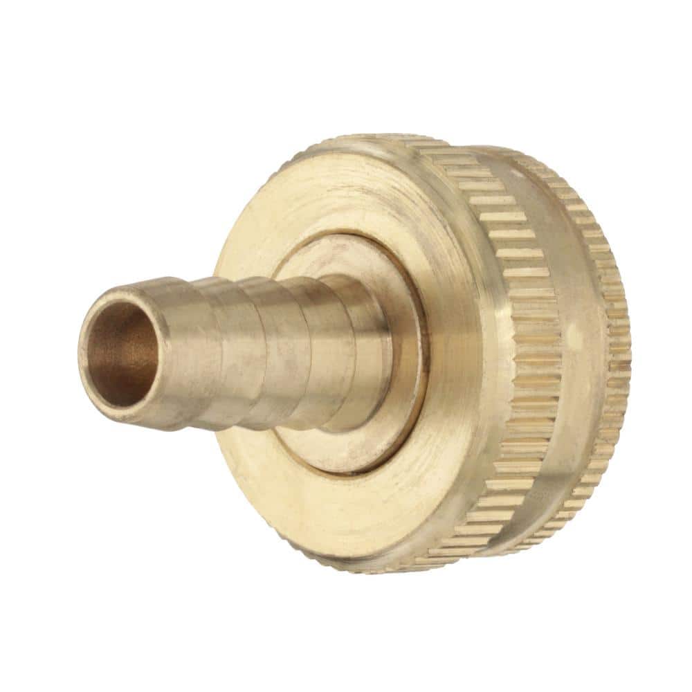 Everbilt — 3/4 in. FHT x 1/2 in. Barb Brass Adapter Fitting | Rental Everbilt — 3/4 in. FHT x 1/2 in. Barb Brass Adapter Fitting | Rental