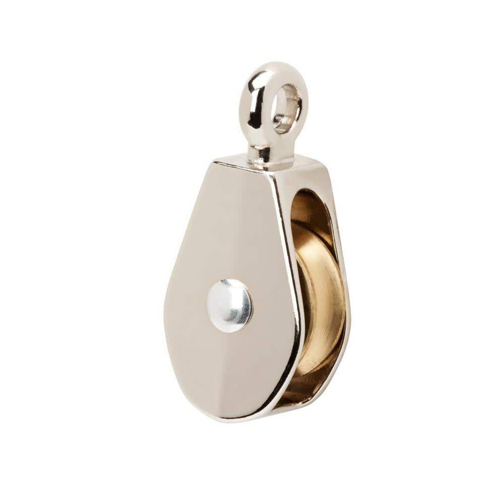 Everbilt — 2 in. Nickel-Plated Fixed Pulley | Rental Everbilt — 2 in. Nickel-Plated Fixed Pulley | Rental