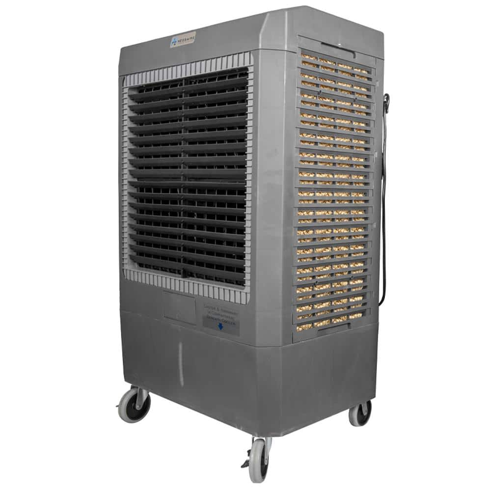 Hessaire — 5,300 CFM 3-Speed Portable Evaporative Cooler (Swamp Cooler) for 1,600 sq. ft. | Rental Hessaire — 5,300 CFM 3-Speed Portable Evaporative Cooler (Swamp Cooler) for 1,600 sq. ft. | Rental