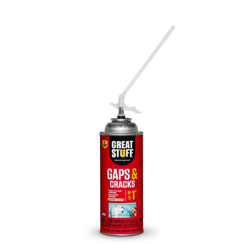 GREAT STUFF — 12 oz. Gaps and Cracks Insulating Spray Foam Sealant | Rental GREAT STUFF — 12 oz. Gaps and Cracks Insulating Spray Foam Sealant | Rental