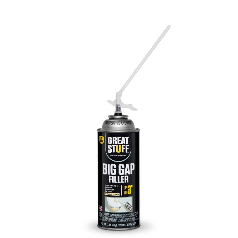 GREAT STUFF — 12 oz. Big Gap Filler Insulating Spray Foam Sealant | Rental GREAT STUFF — 12 oz. Big Gap Filler Insulating Spray Foam Sealant | Rental