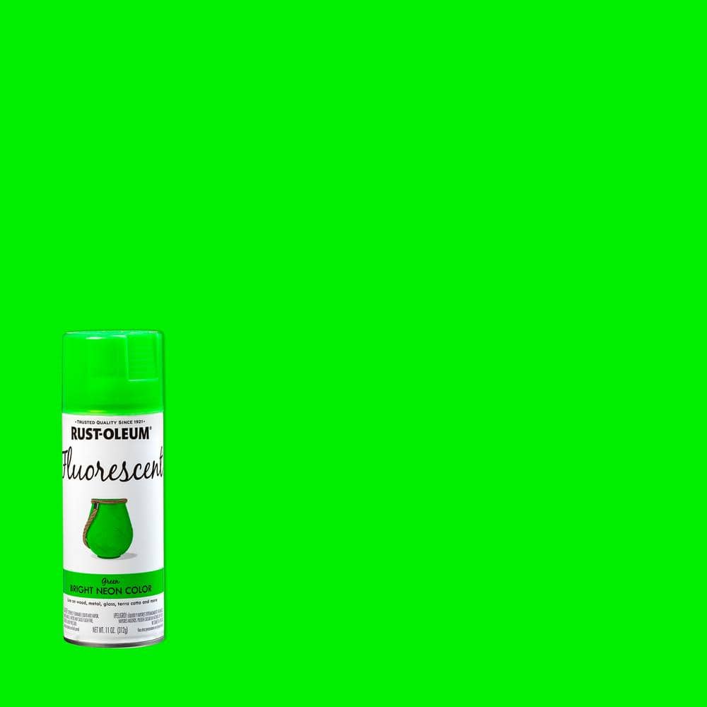 Rust-Oleum Specialty — 11 oz. Fluorescent Green Spray Paint | Rental