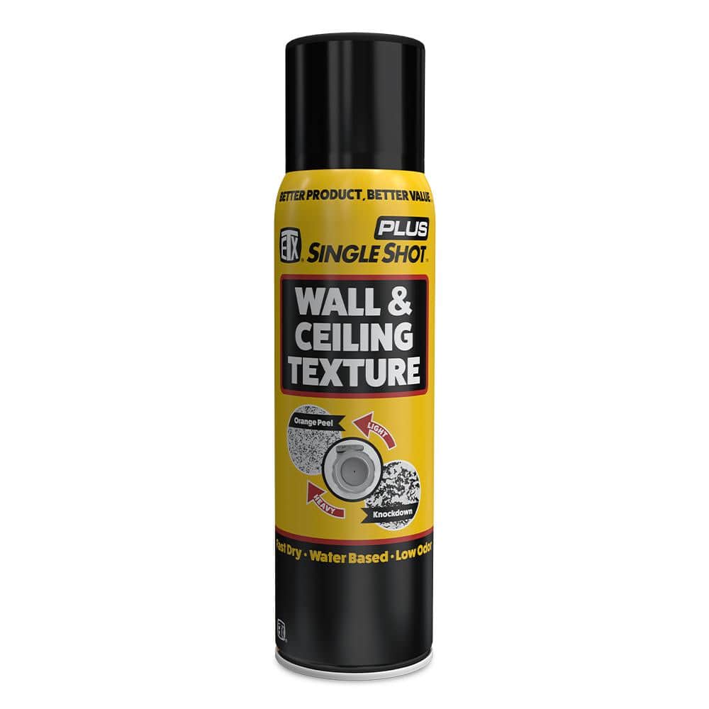 ExperTexture — Single Shot PLUS 20 oz. Orange Peel and Knockdown Wall and Ceiling Texture Spray | Rental ExperTexture — Single Shot PLUS 20 oz. Orange Peel and Knockdown Wall and Ceiling Texture Spray | Rental