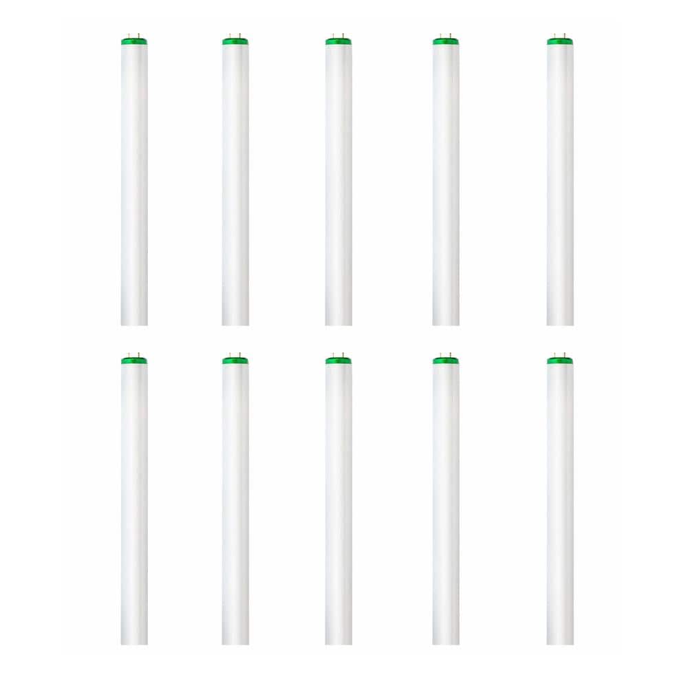 Philips — 40-Watt 4 ft. ALTO Supreme Linear T12 Fluorescent Tube Light Bulb, Cool White (4100K) (10-Pack) | Rental
