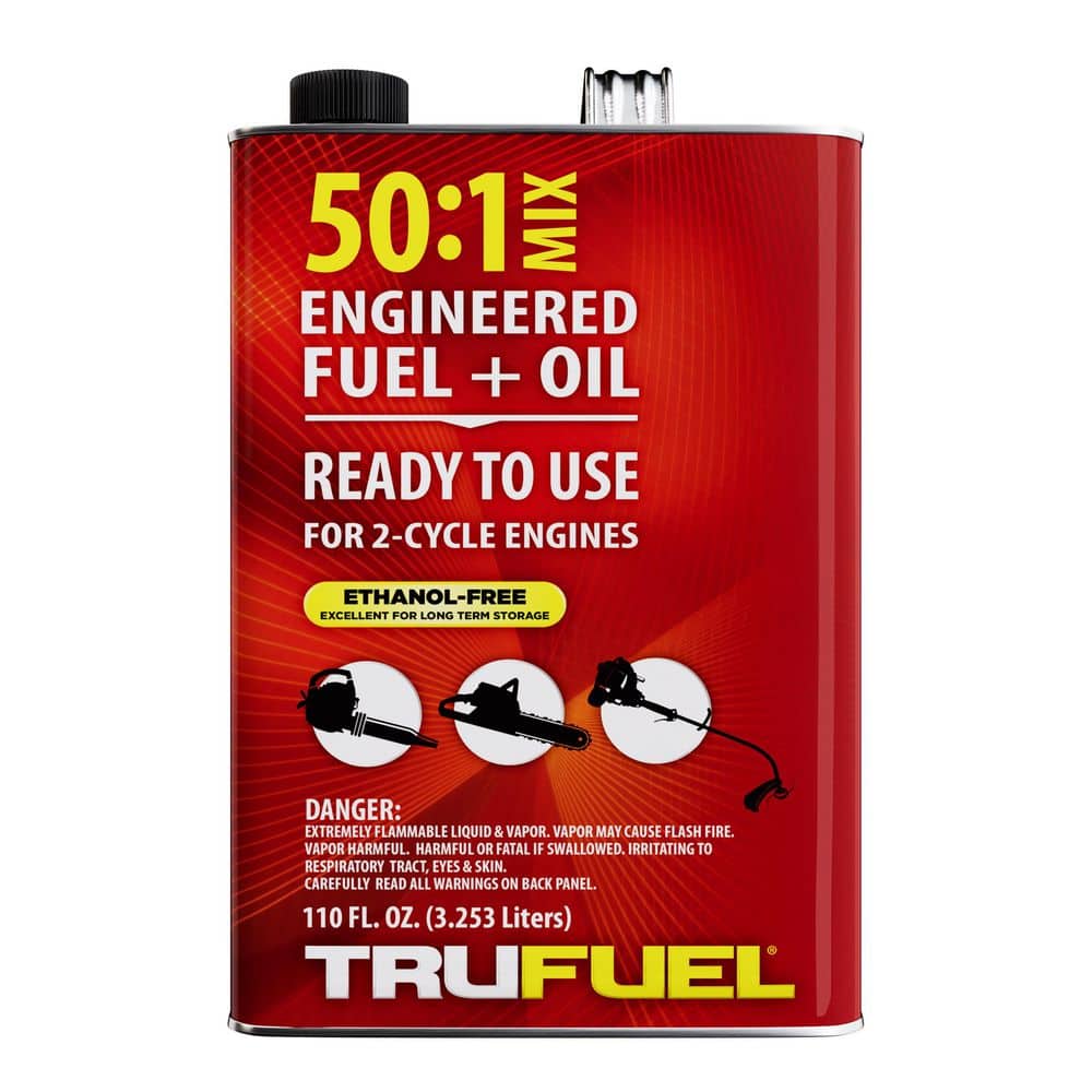 TruFuel — 2-Cycle 50:1 Pre-Mixed Fuel and Oil 110 oz. (1-Pack) | Rental