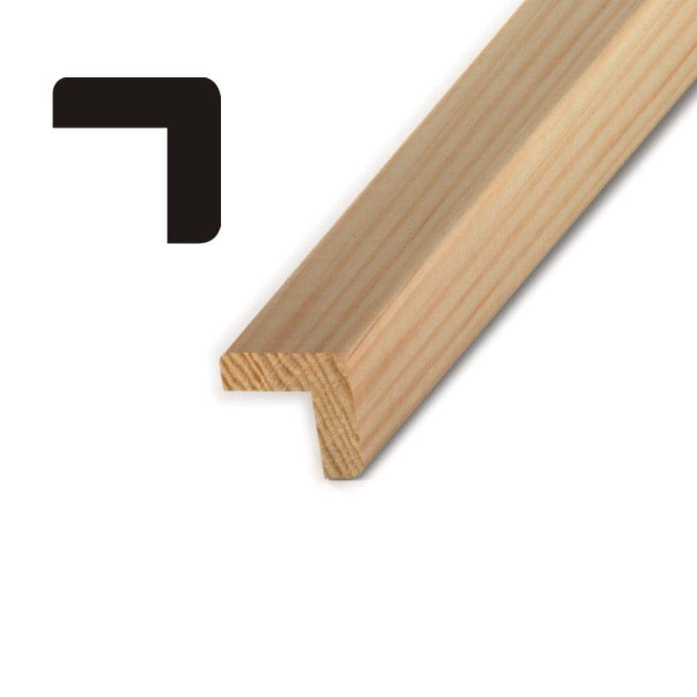 Kelleher — 1-3/8 in. x 1-3/8 in. Pine Outside Corner Moulding | Rental Kelleher — 1-3/8 in. x 1-3/8 in. Pine Outside Corner Moulding | Rental