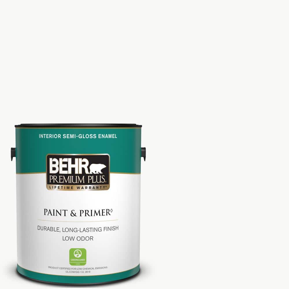 BEHR PREMIUM PLUS — 1 gal. Deep Base Semi-Gloss Enamel Low Odor Interior Paint & Primer | Rental BEHR PREMIUM PLUS — 1 gal. Deep Base Semi-Gloss Enamel Low Odor Interior Paint & Primer | Rental