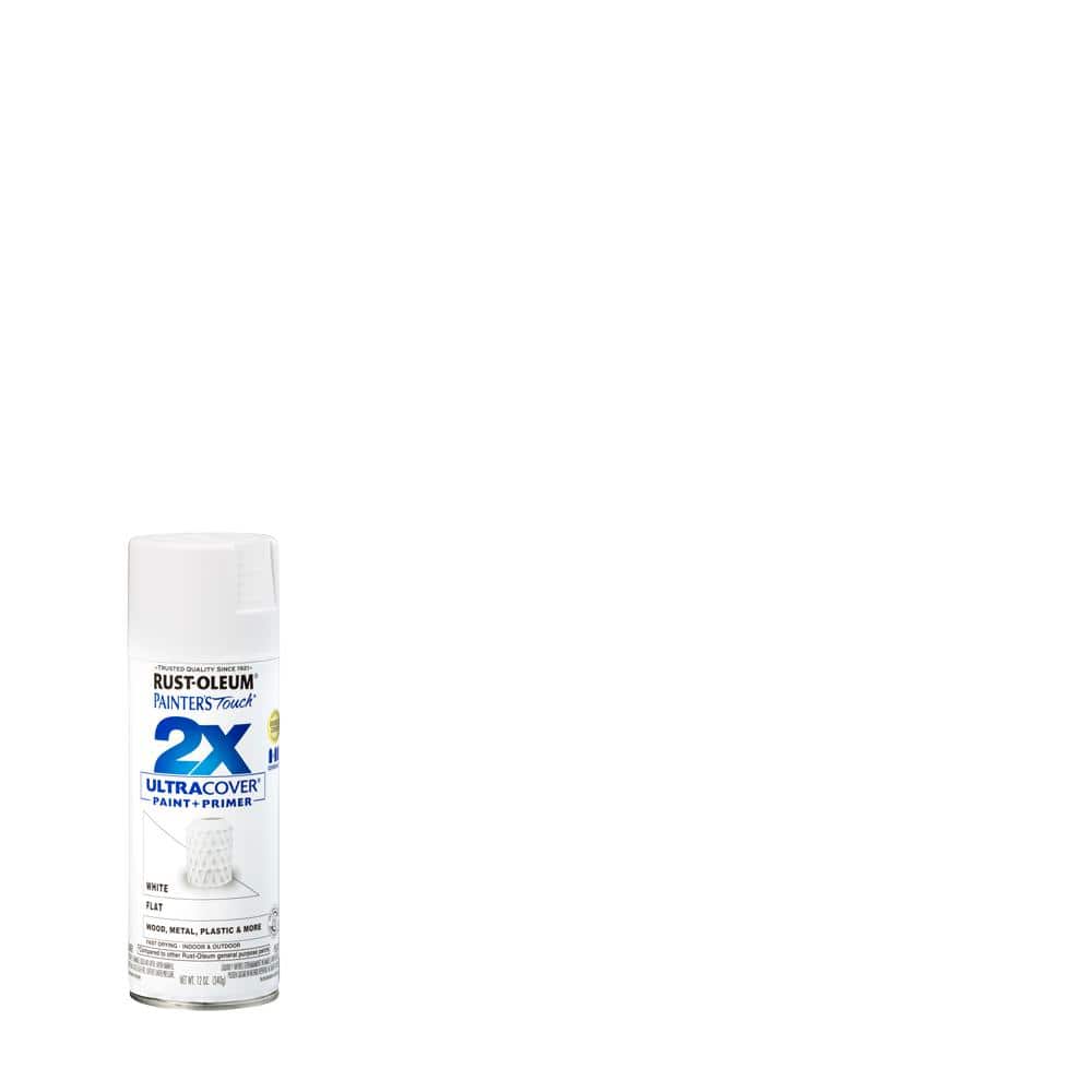 Rust-Oleum Painter’s Touch 2X — 12 oz. Flat White General Purpose Spray Paint | Rental