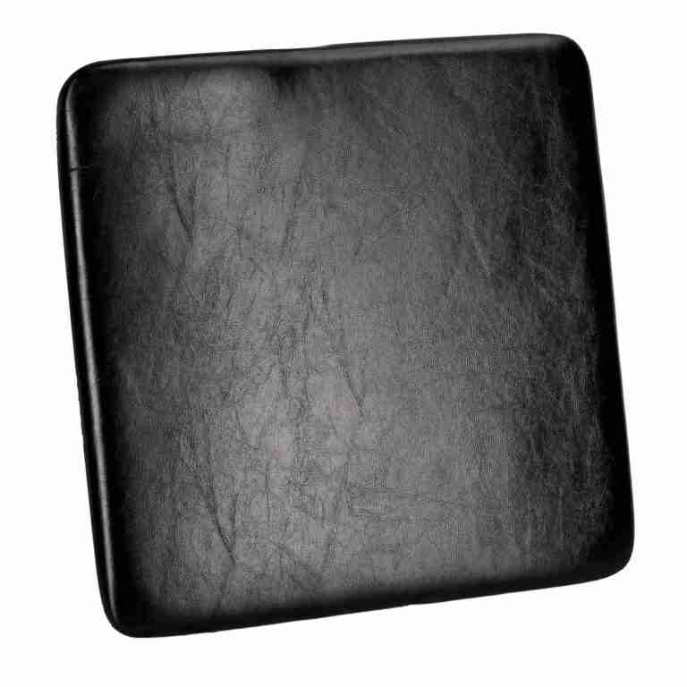 Black 0.75″ Vinyl Panel Cushion with SlipNot™ Technology for Clear Folding Chair | Rental