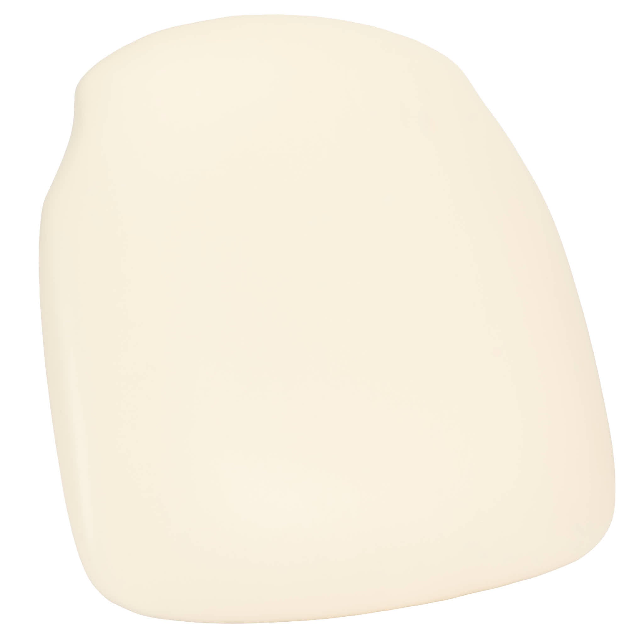 ivory vinyl 175 thick cross back cushion with slipnot technology 1