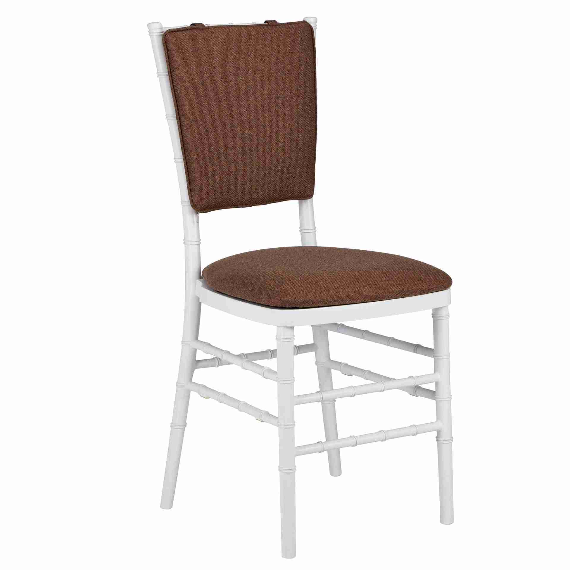 light brown chiavari chair comfort upgrade kit with slipnot technology