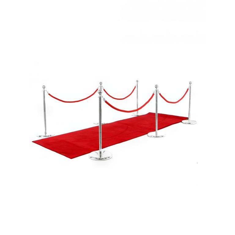 Red Carpet Walkway (Silver) | Rental Red Carpet Walkway (Silver) | Rental