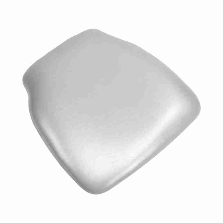 Silver 1.75″ Vinyl Panel Back Chiavari Cushion with SlipNot™ Technology | Rental