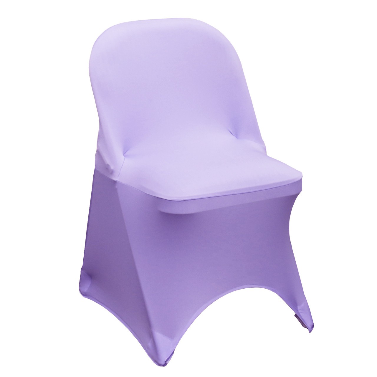 stretch spandex folding chair cover lavender