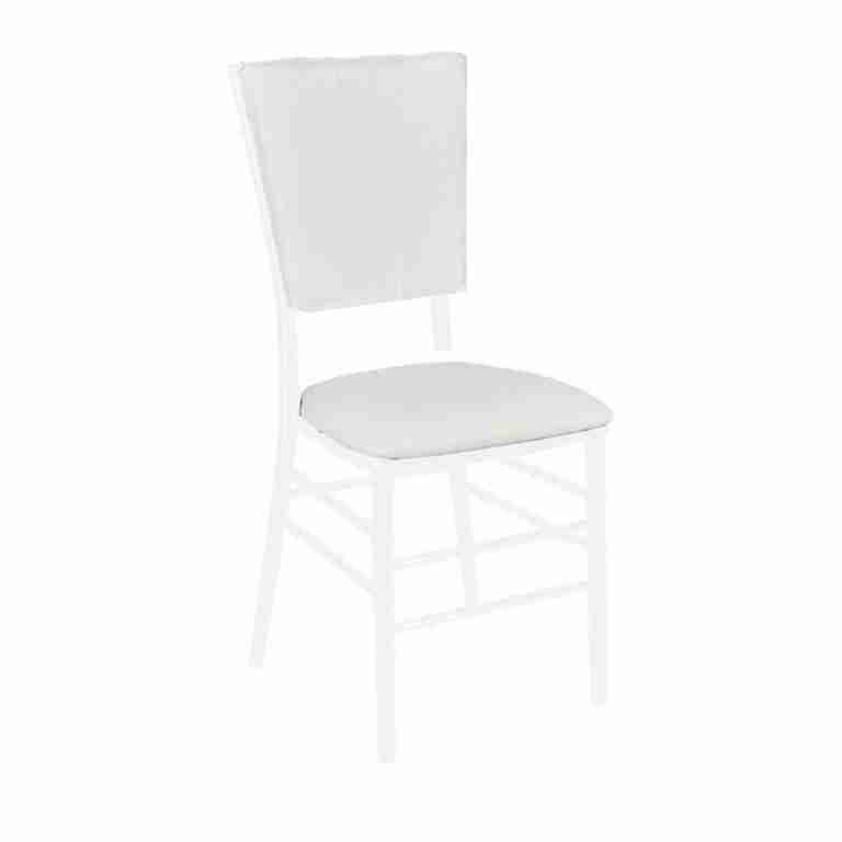 White Chiavari Chair Comfort Upgrade Kit with SlipNot™ Technology | Rental White Chiavari Chair Comfort Upgrade Kit with SlipNot™ Technology | Rental